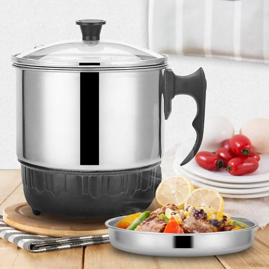 : Portable Electric Kettle Stainless Steel Black