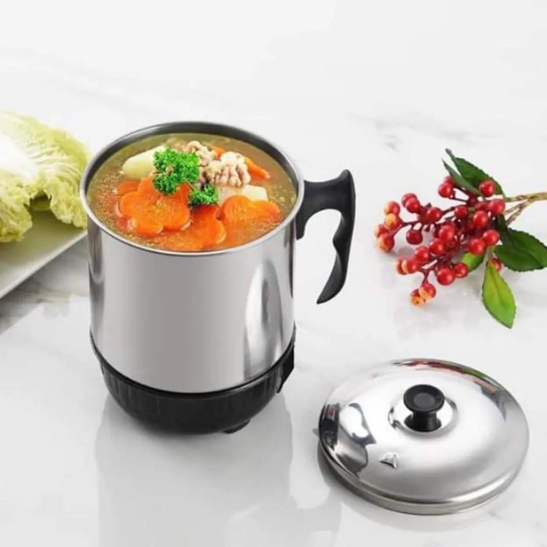 : Portable Electric Kettle Stainless Steel Black